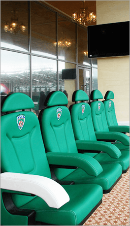 Armchairs for VIP-tribunes